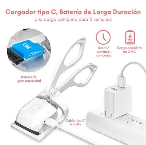 Rizador de pestañas eléctrico WhiteGlow®
